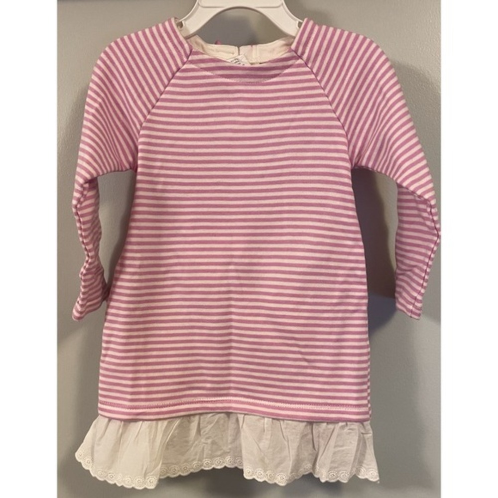 Gymboree Baby Girl 18-24 Month Pink Dress. Bow Detail, Spring Easter NWT